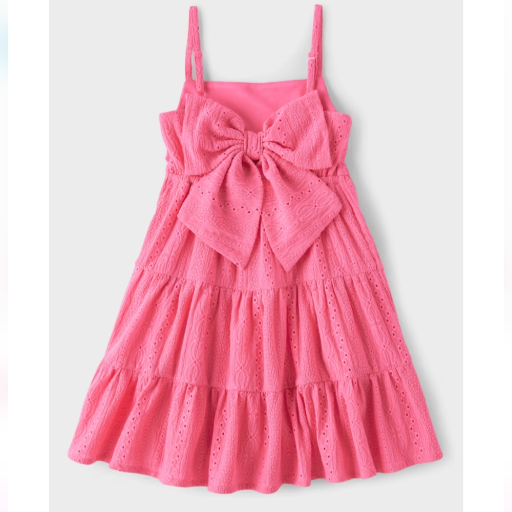 Women's Petite Pink Sleeveless Dress